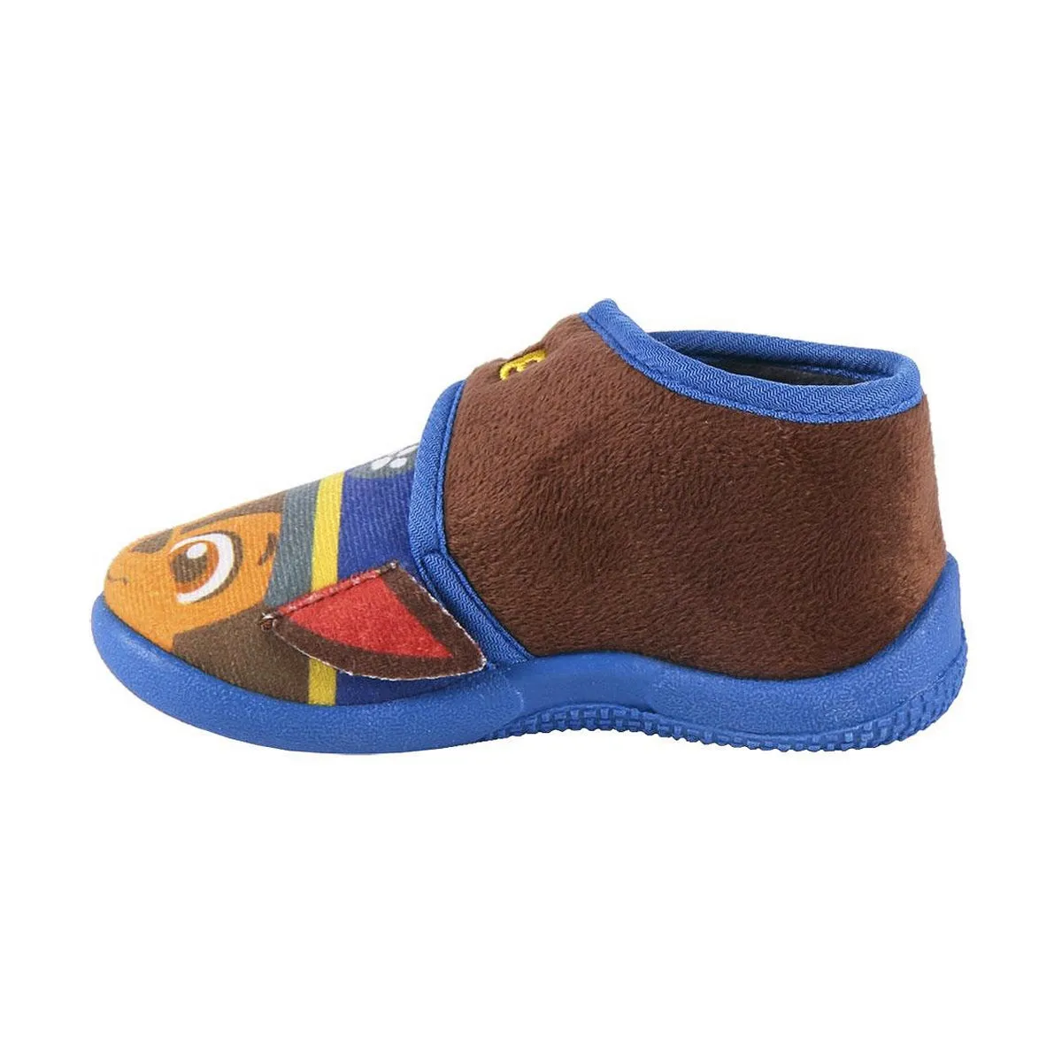 3D House Slippers paw patrol chase Brown Blue