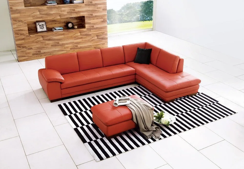 625 Premium Italian Leather Sectional