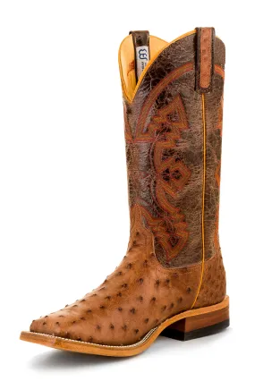 Anderson Bean Adult Boots - S1099 Vamp Rum Brown Mad Dog FQ Ostrich