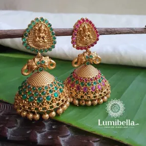 Antique Temple Jhumki