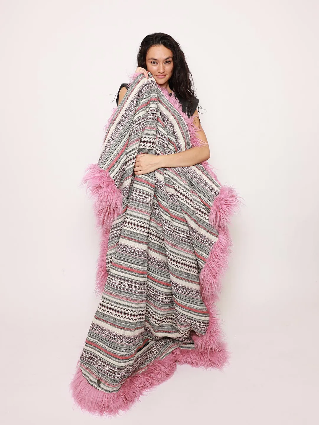 Ballerina Alpaca Faux Fur Throw