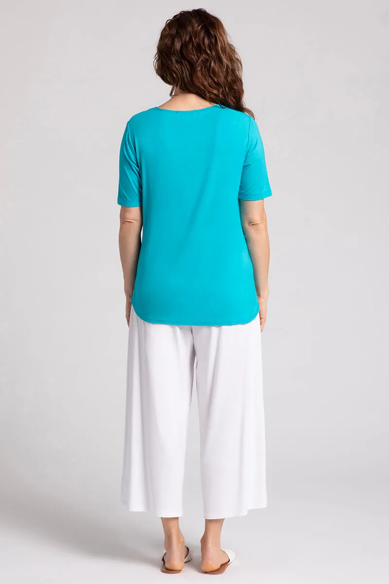 Bamboo Go To Classic T Relax | Turquoise