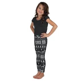 B&W Ugly Christmas Kid's Leggings