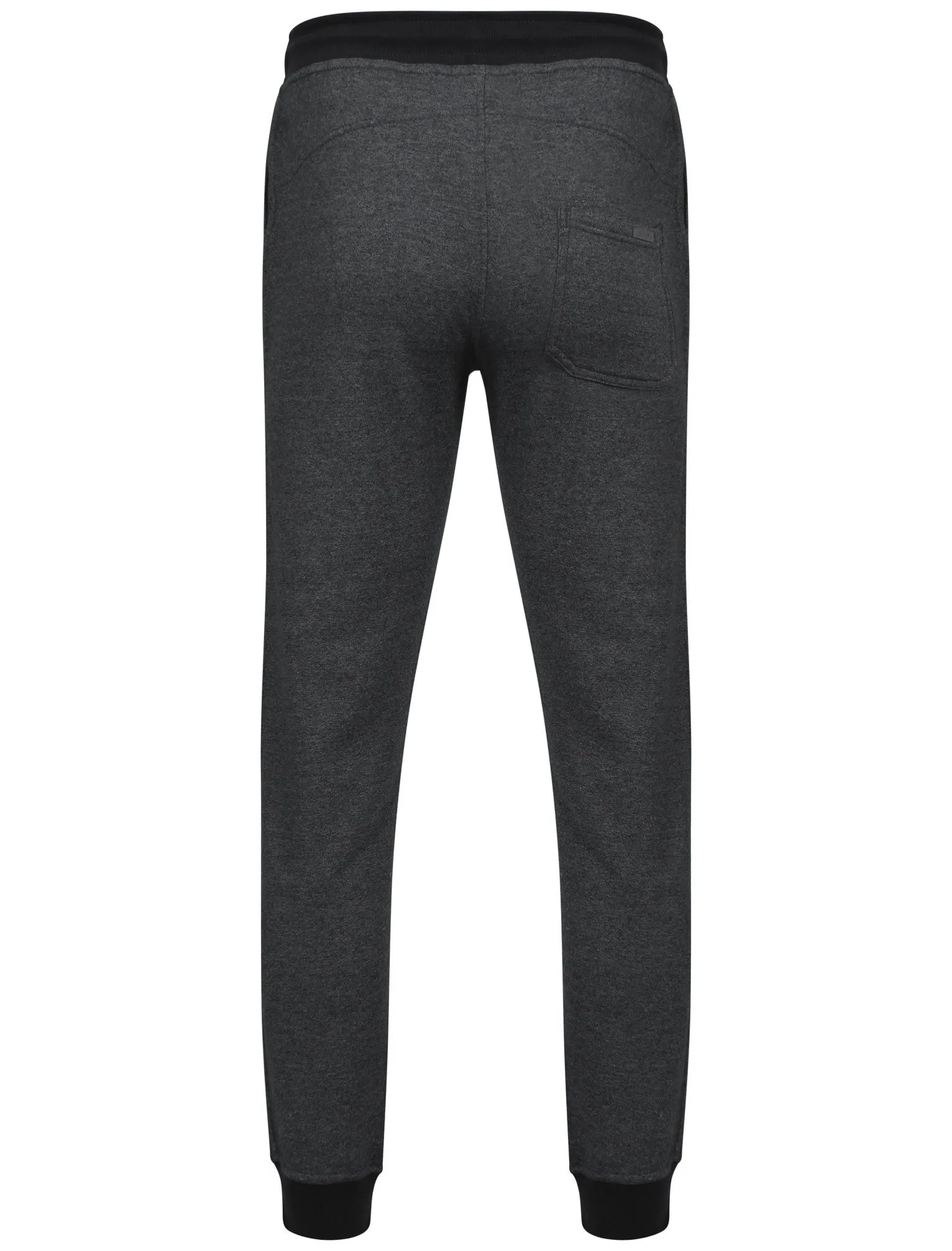 Barnfield Grey Cuffed Joggers in Grey - Dissident