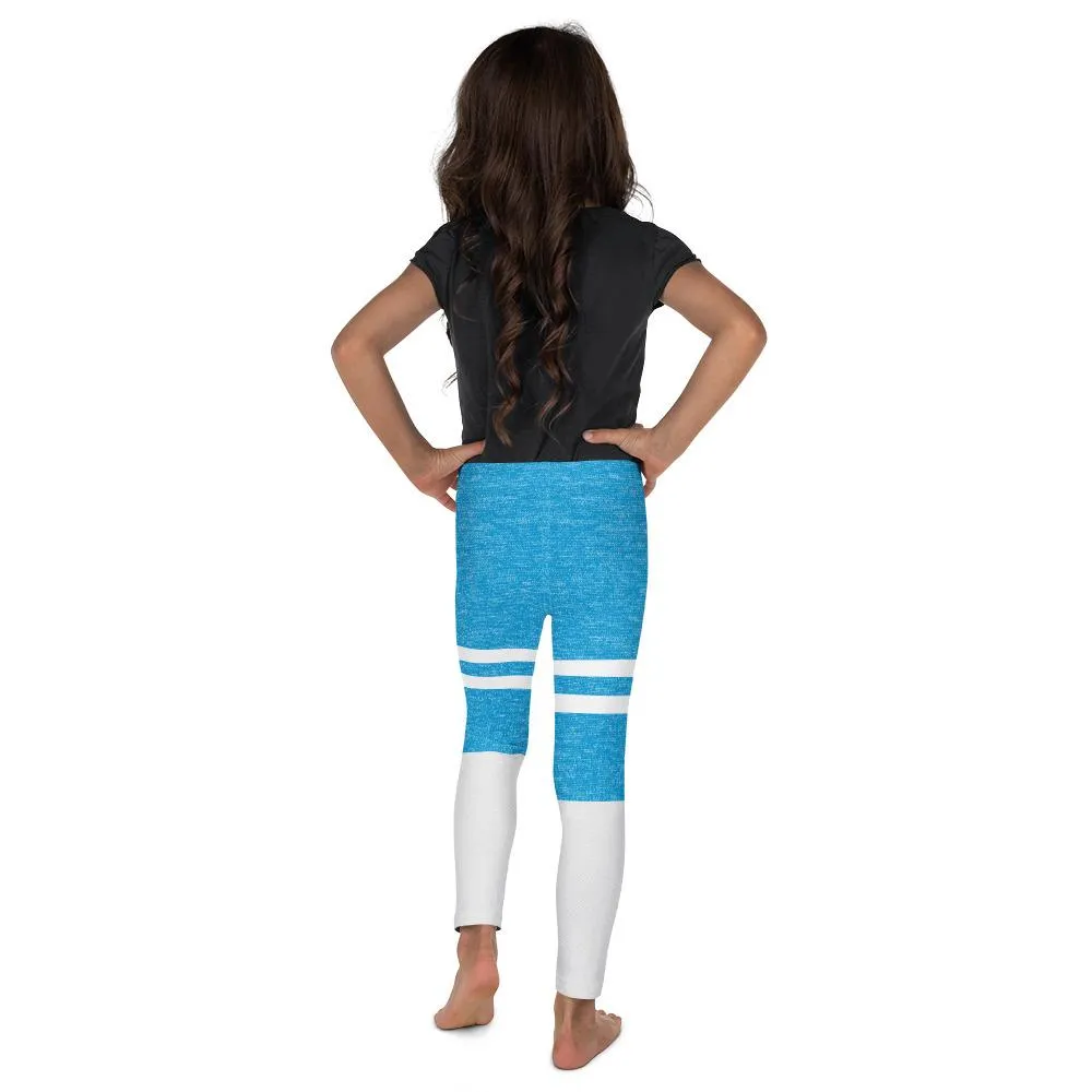 Blue and White Infinity Kid's Leggings