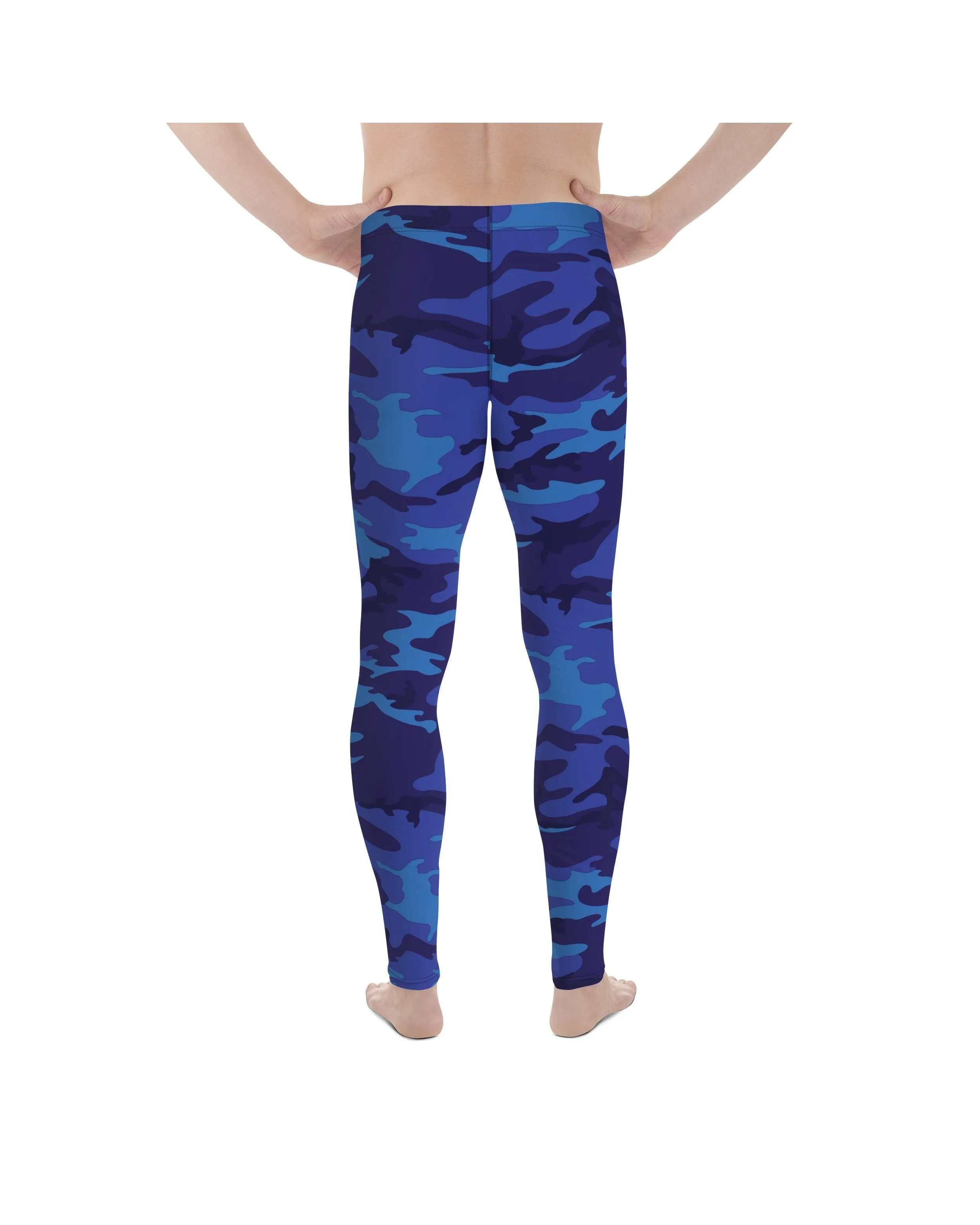 Blue Camo Meggings