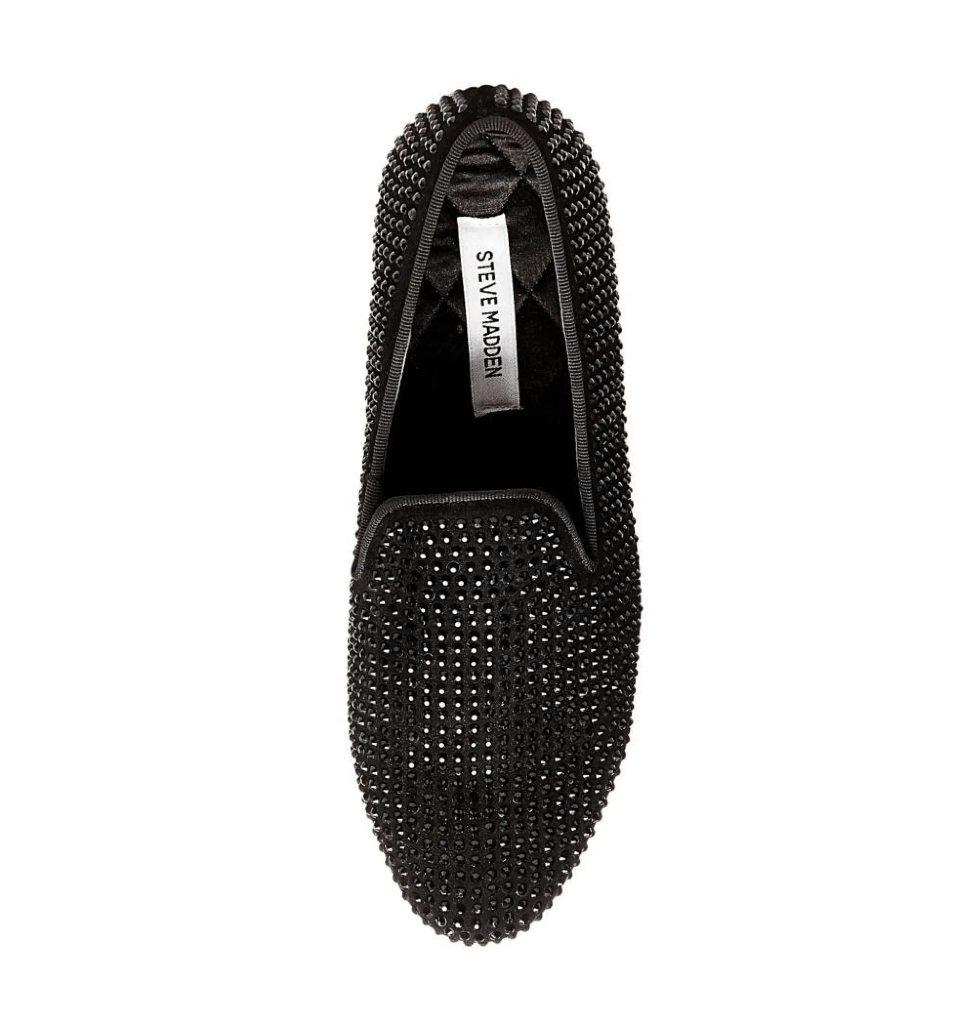 Caviarr Rhinestone Slip-On Loafers