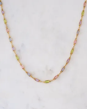 Daria Colourful Gold Necklace