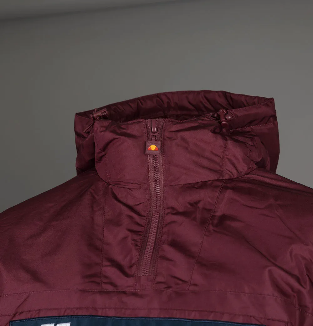 Ellesse Monterini OH Jacket Burgundy