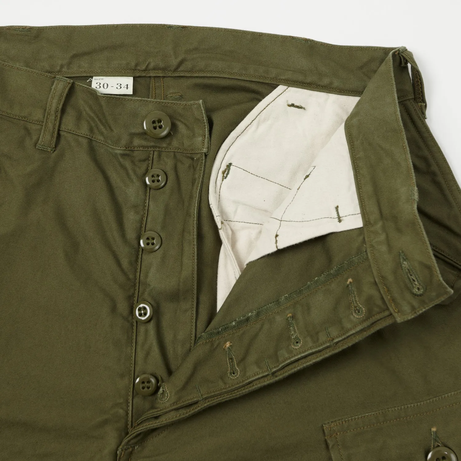 Freewheelers 2222006 Jungle Fatigue Trouser - Olive