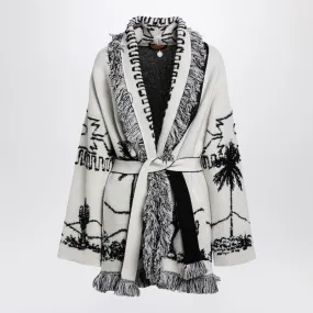 ICON JACQUARD CASHMERE CARDIGAN