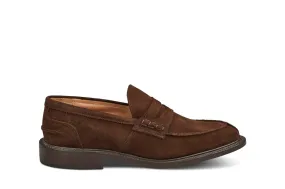 James Penny Loafer - Chocolate Suede