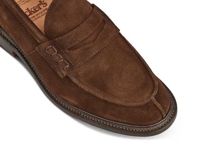 James Penny Loafer - Chocolate Suede