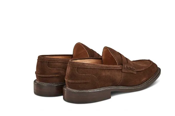 James Penny Loafer - Chocolate Suede