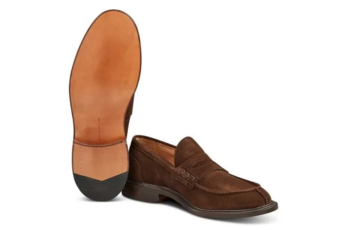 James Penny Loafer - Chocolate Suede