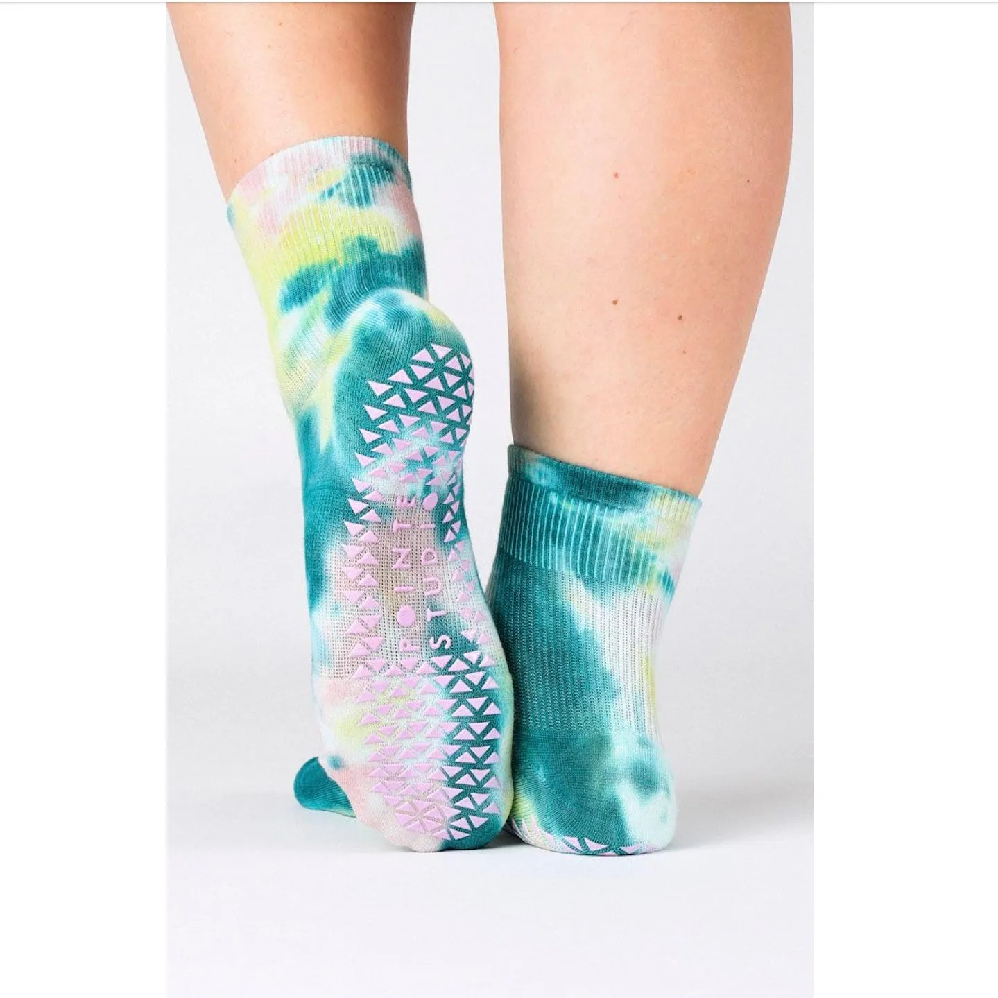 Jamie Ankle Grip Socks - Jasper (Barre / Pilates)