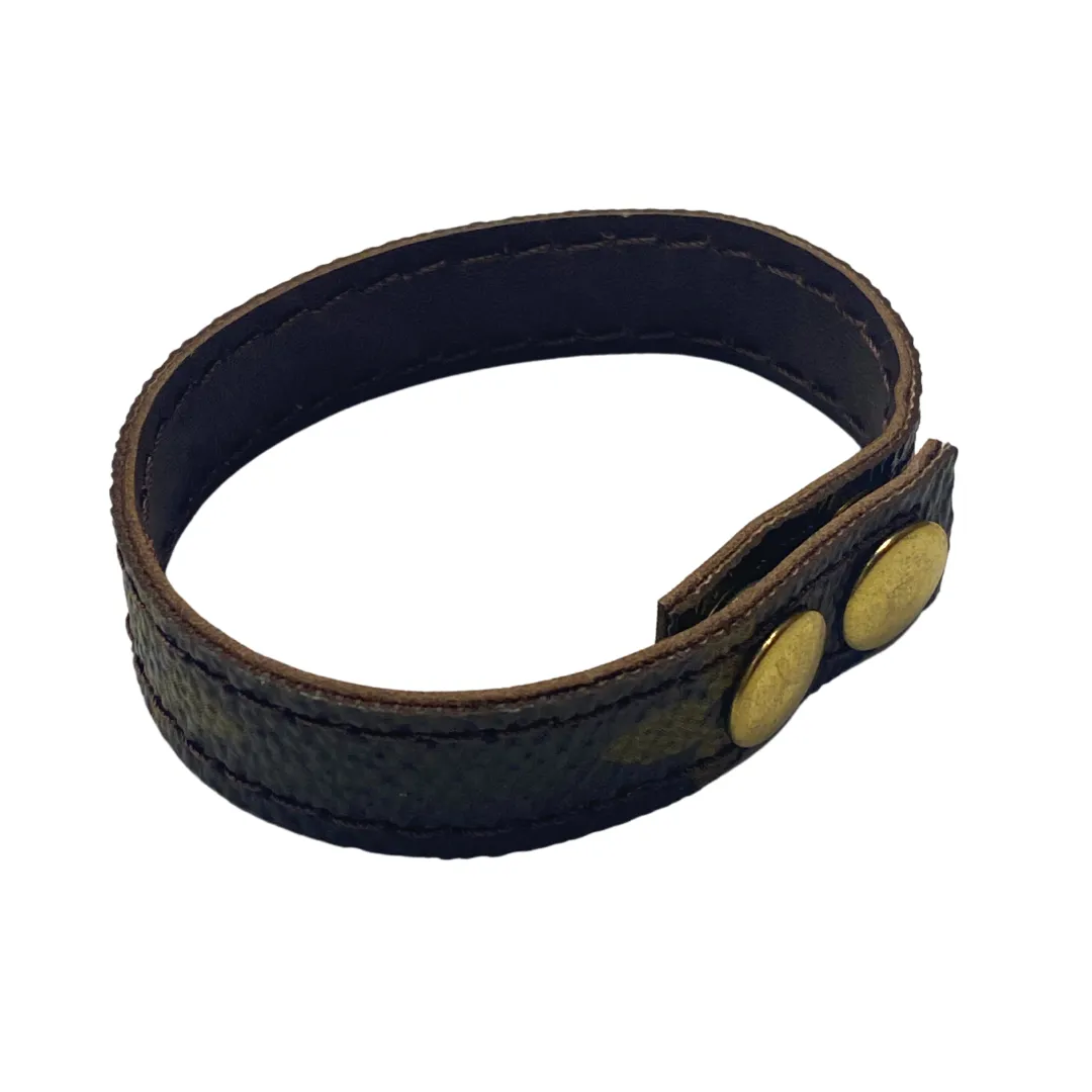 Louis Vuitton Luxury Repurposed Skinny Cuff Bracelet