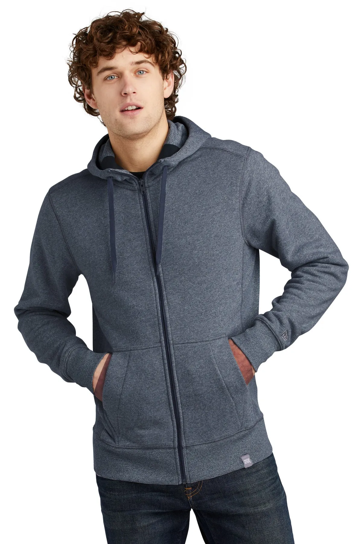 New Era French Terry Full-Zip Hoodie. NEA502