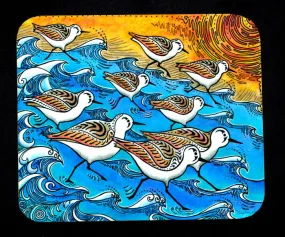 Sanderling Dance Mousepad