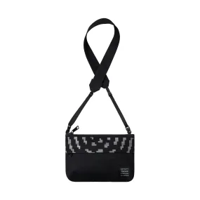 Way Of Light Techno Alliance Strap Bag - Black/Dark grey reflective