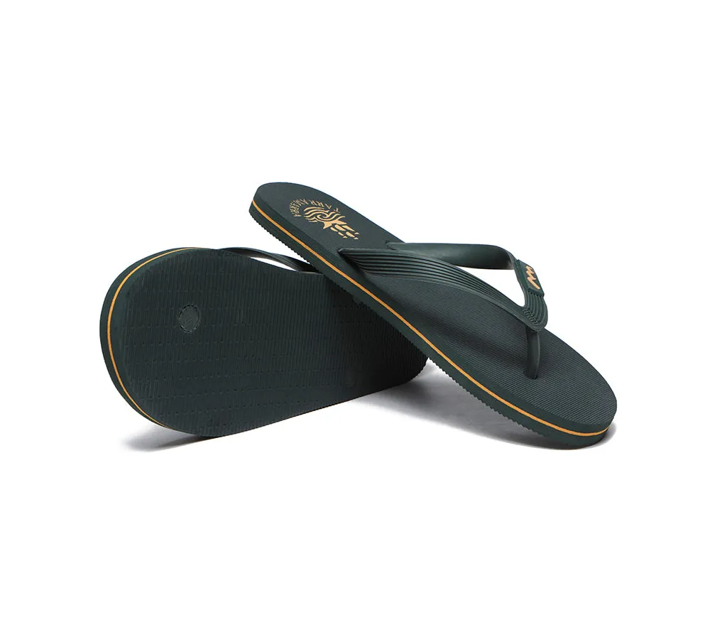 Women Men Flip Flops EVA Rubber Thongs Traveller