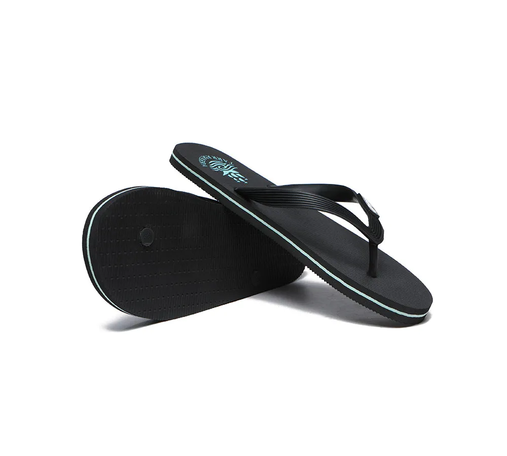 Women Men Flip Flops EVA Rubber Thongs Traveller