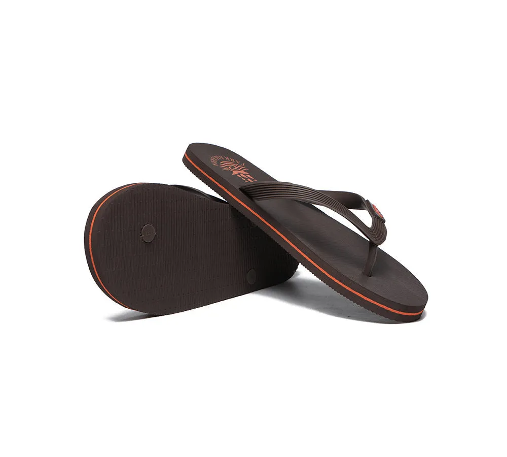 Women Men Flip Flops EVA Rubber Thongs Traveller